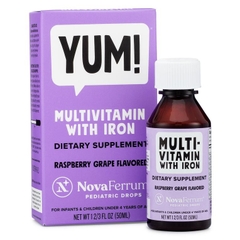 Vitamin Tổng Hợp Và Sắt Yum! Novaferrum Mỹ 50Ml (0-4Y)