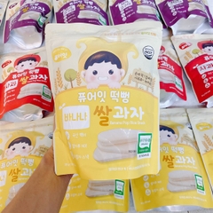 Bánh Gạo Hữu Cơ Naebro Pure Eat Hàn Quốc 30G (6M+)