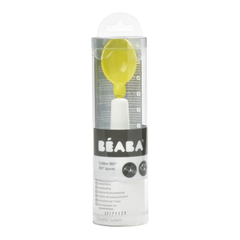 Thìa ĂN DẶM Beaba Xoay 360 Độ Không Đổ, Không BPA, không DBP, không chì