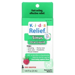 Siro Hỗ Trợ Triệu Chứng Dị Ứng Thời Tiết Kids Relief, Sinus Oral Liquid, 25Ml (0-9Y)