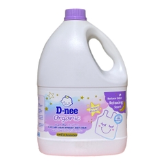 Nước Giặt Xả Cho Bé Dnee Hữu Cơ Màu Tím Mới, 3000ml