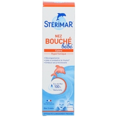 Xịt Kháng Viêm, Nghẹt Mũi Cá Heo Cam Sterimar Nội địa Pháp, 100ml (3M+)