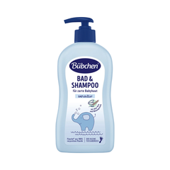 Sữa Tắm Gội Cho Trẻ Sơ Sinh Bubchen Bad & Shampoo Đức, 400Ml (0M+)