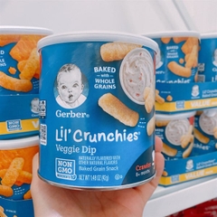 Bánh que ăn dặm Gerber, 42g (8M+) - vị Rau Củ