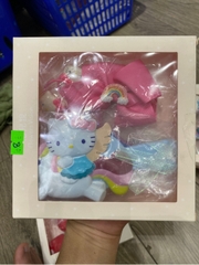 Set Kẹp Tóc, Cột Tóc, Lược Công Chúa, Hello Kitty Cho Bé Gái
