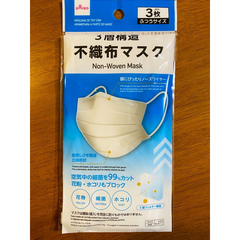 Khẩu Trang Daiso Nhật (Set 3 Cái)