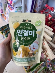 Bánh Gạo Ăn Dặm Alvins Hàn Quốc Vị Bí Ngô 30G (7M+)