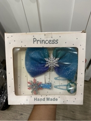 Set 4 Kẹp Tóc Công Chúa Elsa, Anna Cho Bé Gái