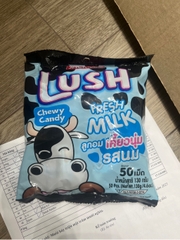 Kẹo Lush Thái Lan vị sữa bò gói 50 viên