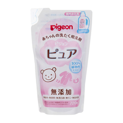 Nước Giặt Áo Quần Pigeon Nội Địa Nhật Cho Bé 100% Thiên Nhiên, Túi 720Ml