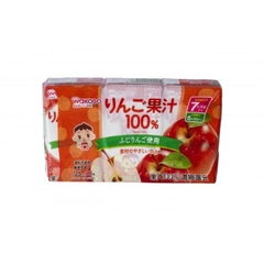 Nước Trái Cây Wakodo Nhật Bản, Lốc 3 Hộp X 125Ml (5M+)