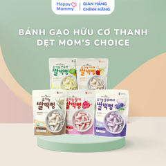 Bánh gạo hữu cơ thanh dẹt vị bí đỏ Mom's Choice