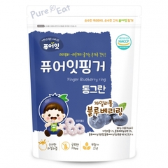 Bánh Gạo Hữu Cơ Naebro Pure Eat Hàn Quốc Hình Que 30G (7M+)