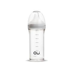 Bình Sữa OU Wish Màu Trắng, 140Ml (0M+)