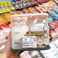 Bình Sữa Hegen PPSU 150ml Và Núm Ti Chảy Chậm (1-3M)