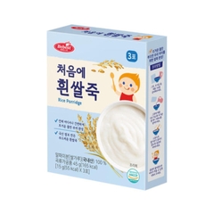 Bột Gạo Nấu Cháo Ăn Dặm Bebest, Hộp 3 Gói X 15G