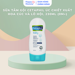 Sữa Tắm Gội Cetaphil Úc Chiết Xuất Hoa Cúc Và Lô Hội, 230ml (0M+)