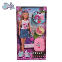 Đồ Chơi Búp Bê Du Lịch Vui Vẻ Steffi Love Travel Fun Đức (3Y+)
