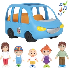 Đồ Chơi Cocomelon Lights & Sounds Family Fun Car, Nội Địa Mỹ