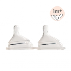 Núm Ty Hegen Slow Flow Teats, Size S 1 Tia (1-3M)