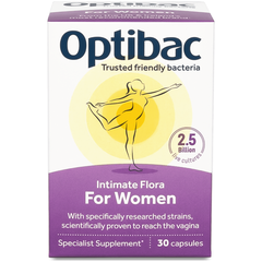 Men Vi Sinh Phụ Khoa Optibac tím For Women bổ sung lợi khuẩn cho phụ nữ 30 viên
