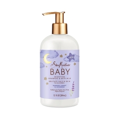 Dầu Tắm Gội Ban Đêm SheaMoisture Baby Mật Ong Manuka  & Lavender, 384ML