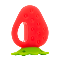Gặm Nướu Silicone Richell, Quả Dâu (3M+)