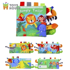 Sách Vải Toys House Giáo Dục Sớm Và Kích Thích Thị Giác Phát Triển Đa Giác Quan (0M+)