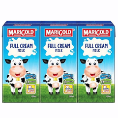 Sữa tươi Marigold, THÙNG 8 lốc 24 hộp, 200ml - Lốc 3 hộp