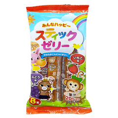 Thạch Que Ribon 100% Nước ép trái cây Nhật Bản, (3Y+)