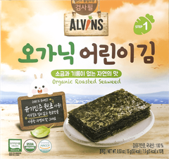 Rong biển hữu cơ tách muối cho bé Alvins (15g) 6M+