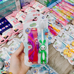 Bàn Chải Đánh Răng Trẻ Em Lông Mềm KIDS NO.602 tặng kèm quà