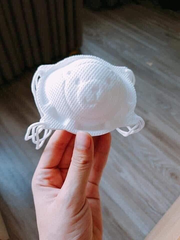 Khẩu trang gấu pigeon set 3 cái thiết kế cong 3 chiều, chống vi khuẩn và khói bụi, ko đau tai (2y)