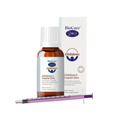 Kẽm Nước Biocare Children's Liquid Zinc Cho Bé Từ 6M+ nội địa Anh(30ml)