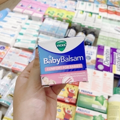Kem Bôi Ấm Ngực Vicks BabyBalsam, Hủ 50G