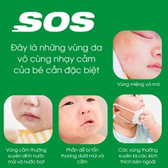 Kem Phục Hồi Chuyên Biệt SOS Cream Atono2 hỗ trợ chàm, kích ứng, đỏ mẩn, 20ml (0M+)