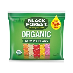 (Gói lẻ) Kẹo dẻo hữu cơ Black Forest Gummy Bear Organic 1.47kg (65 Gói)