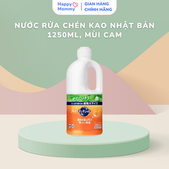 Nước rửa chén KAO nội địa Nhật Bản 1250ml siêu thơm siêu sạch