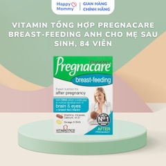 Vitamin Tổng Hợp Pregnacare Breast-Feeding Anh Cho Mẹ Sau Sinh, 84 Viên