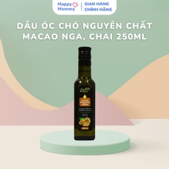 Dầu Óc Chó Nguyên Chất Macao Nga, Chai 250ML