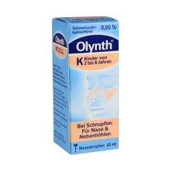 Nhỏ Mũi Olynth Đức 0,05% Trị Cảm Lạnh, Viêm Xoang Cho Trẻ, 10ml (2-6Y)