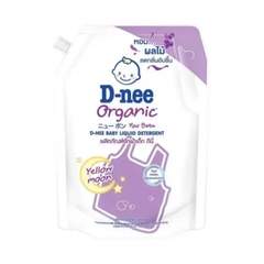 Nước Giặt Xả Cho Bé Dnee Organic Baby Thái, Màu Tím, Túi 1,4L