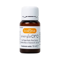 Siro Ăn Ngon Buona Energia Oro, Hộp 10 Lọ x 10ml