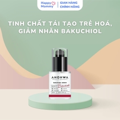 Tinh chất tái tạo trẻ hoá, giảm nhăn Bakuchiol Ahohwa