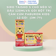 Siro taisho S chó mèo vị Dâu, 120ml (3M-7Y)