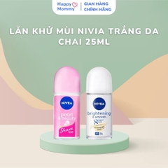 Lăn nách Khử Mùi Nivia Trắng Da Chai 25ml