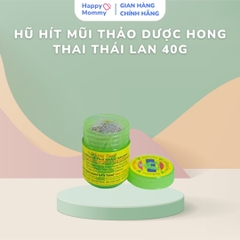 Hũ hít mũi thảo dược Hong Thai Thái Lan 40g