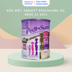 Sữa bột Abbott PediaSure Úc, 850g (1-10Y)