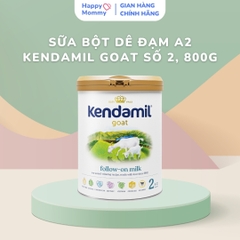 Sữa Bột Dê Đạm A2 Kendamil Goat Số 2, 800g (6-12M+)