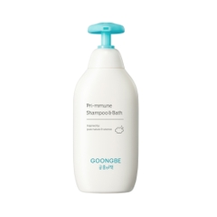 Sữa Tắm Gội Cho Bé Goongbe Pri-mmune Baby Shampoo & Bath 350ml